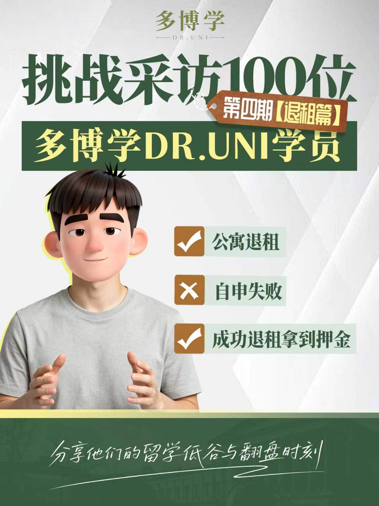 第四期：多博学学员访谈 | UCD提前毕业退租被拒case视频封面
